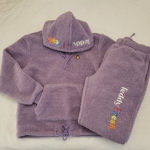 Teddy Fresh Lavender Sherpa Set (S/M)